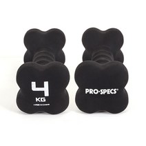 프로스펙스 네오프렌 아령 4kg, 1개