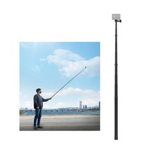 울트라 롱 모노포드 카본 2.6m 260cm 셀카봉 고프로 인스타360 액션캠 스마트폰 촬영 항공샷 부감
