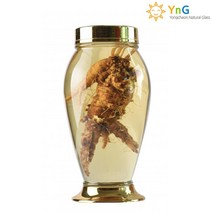 용천자연유리 담금주병 수동 91호 4L, 5개