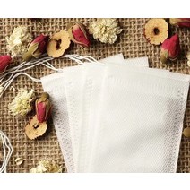 여과포 공조기 필터 일회용 부직포 티백 핸드 브루드 커피 필터 백 조미료 100 개, 03 5x7cm