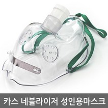 성인용 비염 흡입기 의료소모품 가래 초보자 요양원 조리원 기관지염 흡입기네블라이저 마스크, 1개