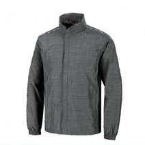 랜더스 봄 가을 낚시 등산 단체 바람막이 반사띠 경량 자켓 JK113 멜란지