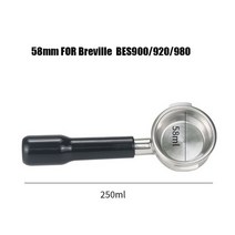 카페용품 포타필터 커피용품 portafilter welhome gemilai nuova la marzocco breville delonghi barsetto 51mm, 브레빌 bes900-b