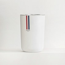 LVAI 파리지앵 오픈 휴지통, 원형 20L, 1개, 화이트