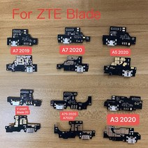 유심 카드 트레이 1pcs 충전기 보드 플렉스 케이블 usb 충전 도크 커넥터 마이크 zte a7 2019 a7s 2020 a5 2020 v smart blade 20 a3