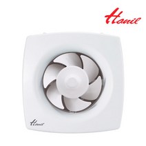 한일전기 셔터형환풍기 EK-150A 설치규격212mmx212mm