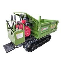 궤도운반차 덤프형 등반 농업용운반차 궤도바퀴 전동, 운반차