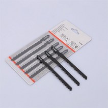 목공 지그 목재용 곡선 직소 블레이드 T144D T111C T127D HCS T-Shank 빠른 절단 도구 지그 톱 액세서리 74, 01 5pcs T144D
