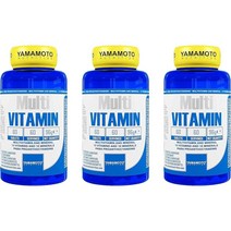 YAMAMOTO NUTRITION Yamamoto Nutrition Multi Vitamin Multivitamin 식품 보조제 광범위한 미네랄 (3 60 정제), 3개