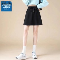 Z3JC 봄여름 하이웨이스트 루즈핏 캐주얼 코디 트레이닝 여성 트레이닝 스커트