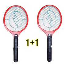 혜림 1+1 모기채 LED 건전지타입 USB충전식