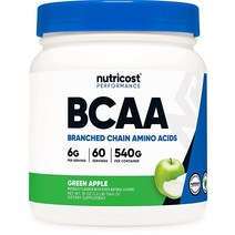 뉴트리코스트 BCAA 파우더 - 2:1:1 그린 애플 60회 분량, 60 Servings, Watermelon
