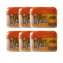 해피룸 이불/옷장 탈취제 6개1세트 옷장냄새제거 이불장냄새싹싹, 오렌지
