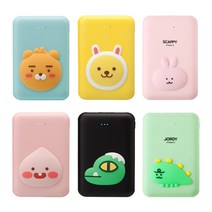 카카오 포켓보조배터리 대용량 10000mAh 리틀프렌즈, 죠르디(니니즈)
