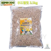 화장실 흡수력강함 목재펠렛 소동물용품 우드펠렛 3.5kg 먼지적음 소형애완동물 토끼