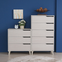 리빙인도무스 스칸디나비아 모네 5단 서랍장, 모네3단 내츄럴