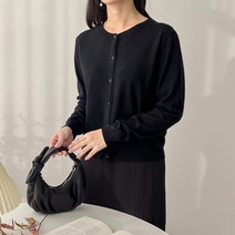 수키 라운드넥 단추기본가디건 1113037