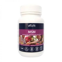 비타핏 식이 유황 MSM 600mg 100캡슐