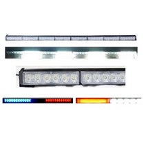 대성부품 LED 싸이키 12V 24V LED바 경광등 변환 트럭 스트로보 화물차 대형트럭 렉카 비상등 백색 화이트 견인차량 긴급 고휘도 긴급차량 겸용 막대바 적색 청색 황색 사각바 사각 레드 엘로우 블루, 1개