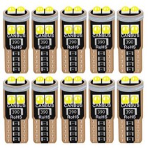슈퍼 브라이트 LED Canbus 자동차 내부 독서 돔 조명 T10 W5W WY5W 2825 자동 주차 램프 웨지 테일 사이드 전구 10 개시그널 램프 AliExpress, 없음, Crystal Blue