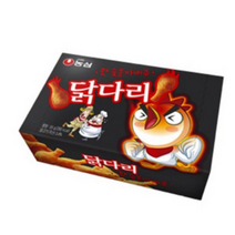 농심닭다리 핫 숯불 바베큐, 66g, 6개