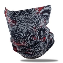 지원군몰 국산 가을 겨울 간절기용 멀티스카프 기모 목토시 기능성 넥워머, 믹스-레드