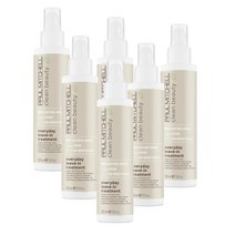 폴미첼 클린 뷰티 에브리데이 리브인 보습 트리트먼트 150ml Paul Mitchell Everyday Leave-In Treatment, 6개