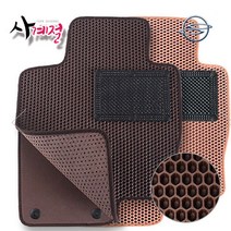 사계절 쌍용차 벌집매트 고급소재 순정형 코란도C 코란도 스포츠 투리스모 뉴스타일 뷰티풀 렉스턴 렉스턴W G4렉스턴 티볼리 에어 아머 카이런 액티언 무쏘 로디우스 이스타나 체어맨, 1+2열, 블랙, 쌍용