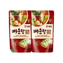 샘표 매운탕찌개 양념 140g(3-4인분) 10팩, 10개