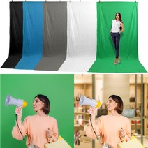 크로마키스크린 폴리 배경천 방송 촬영 배경지, (그레이), (2m*4m)