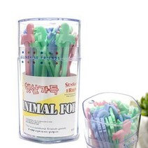 리시안제이 피크닉 캠핑용 과일포크 도시락포크 디저트포크
