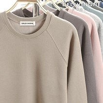 델레바인 릴리안 나그랑 기모 맨투맨 M~4XL 빅사이즈 티셔츠