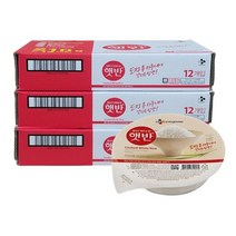 CJ제일제당 햇반 작은공기 쌀밥 200g 36개 즉석백미밥 한박스, 단품