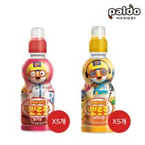 [팔도] 뽀로로딸기235mlX5개 + 뽀로로바나나235mlX5개, 상세 설명 참조, 상세 설명 참조