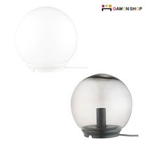 이케아 FADO 탁상용 달스탠드와 전구 (17cm)/조명, 그레이