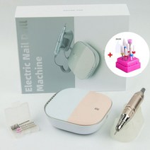 미용 미용실 메이크업 네일 피부 디자인 35000 전기 HD 디스플레이 매니큐어 손톱 전문 선반 세트, 없음, 27.JMD108-Pink DH07 - EU Plug