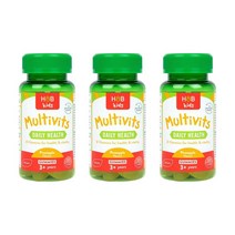 홀랜드앤바렛 키즈 키드 멀티 종합 비타민 파인애플맛 젤리 30구미 3팩 (영국) Holland & Barrett Kids Multivitamin