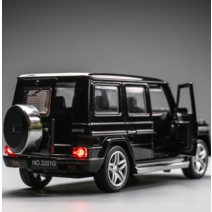 벤츠 지바겐 다이캐스트 G65 AMG 장식품 1대32, 핑크 박스