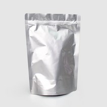 은박 지퍼스탠드 봉투 (100매) 5종 곡물 국물 식품 소품 보관 소분 비침없는 포장팩, 18호_18x26+5cm (100매)