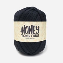 니뜨 허니통통실(100g) / 니뜨털실 뜨개질실 손가방소품실 가방뜨기 러그뜨기 젤리얀킹 허니통통, 128_블랙, 1개
