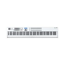 Arturia KeyLab Essential 88 - 88-Key Semi Weighted USB MIDI Keyboard Controller, 88 Keys, White