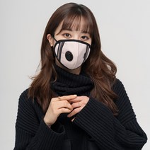 아이러브허브 KF94 시험완료 패션밸브마스크 (핑크), M사이즈