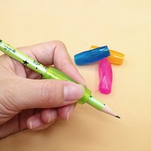 연필그립 펜그립 홀더 깍지 필기 펜교정 연필잡이, 그립CM003030
