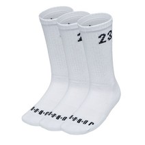 나이키 조던 에센셜 크루 삭스 3켤레 DA5718-100, 24(M)