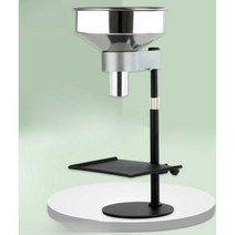 스텐깔대기 거치대 소분 주입기 포장 씰링 지지대, 1. 삼각대 받침대 출구1.5cm