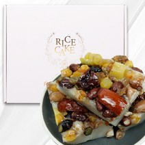 [시루조아]국내산 밤 대추 찰떡 2종 세트(찰떡12+약식12) 화이트 선물세트 1 440g, 60g, 24개