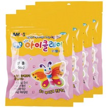 아모스 탱탱 아이클레이 파우치 2500, 분홍, 50g