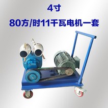 이동식 펌프 배설물 프라이밍 하수 자체 물 슬러지 셀프, 11kw380v, 4인치