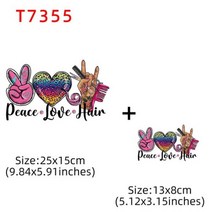 천 가방 T7355 용 승화 전사 누 준비가 다리미, T7355 and s