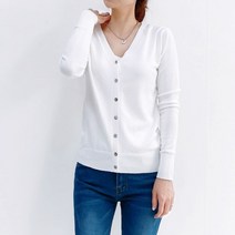 와이제이 보들보들 고급니트 브이넥 가디건 빅사이즈 니트가디건 여성가디건 YJK065